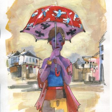 A Lost Umbrella in Penang